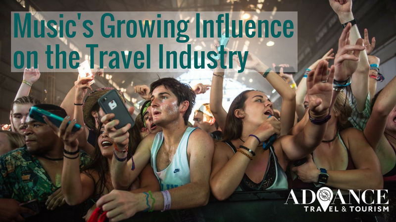MUSIC’S GROWING INFLUENCE ON THE TOURISM INDUSTRY MUSIC’S GROWING INFLUENCE ON THE TOURISM INDUSTRY
