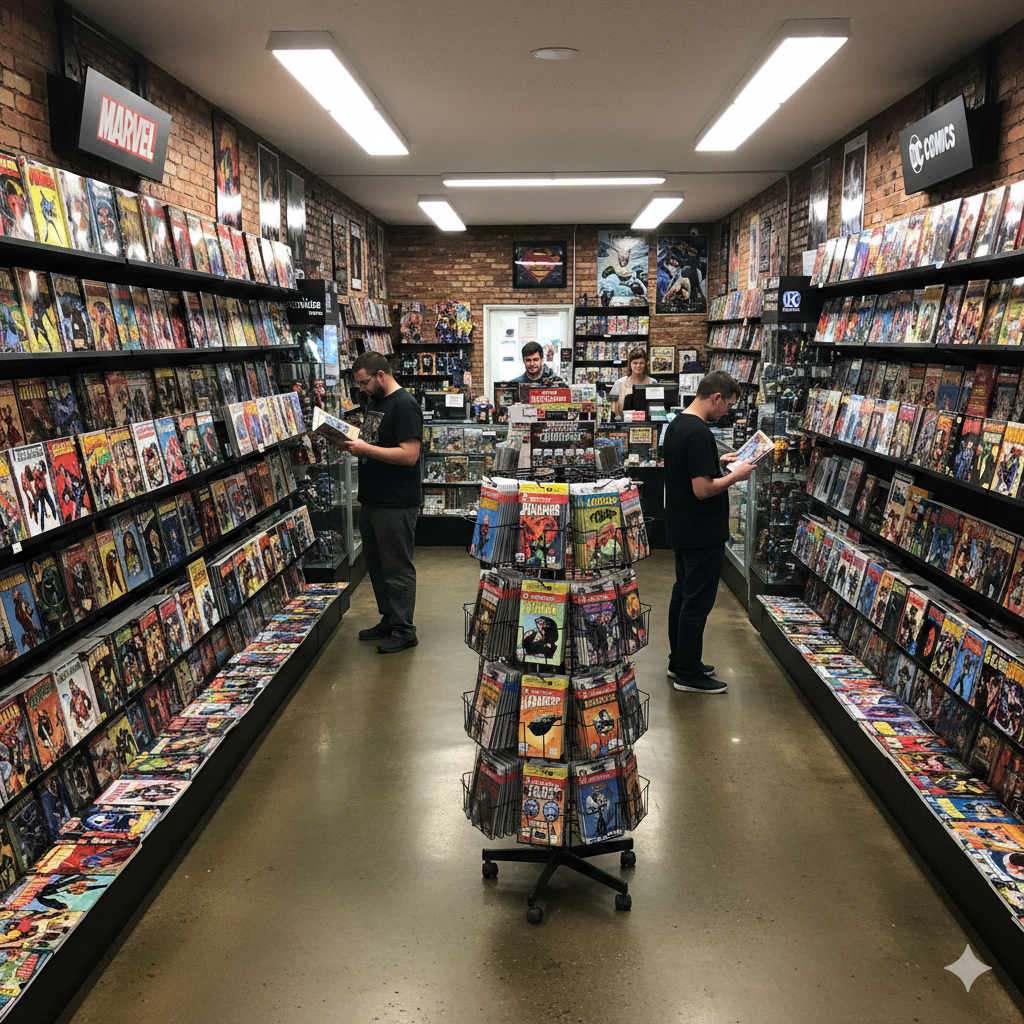 Comic shop
